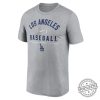 Los Angeles Dodgers Nike Arch Baseball Stack Performance Tshirt sportlifetee 2