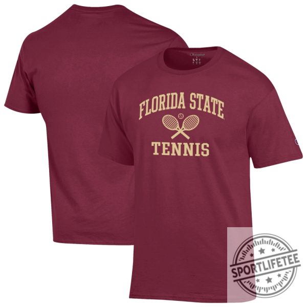 Florida State Seminoles Champion Tennis Icon Tshirt sportlifetee 1