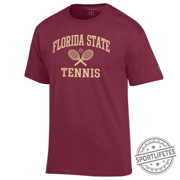 Florida State Seminoles Champion Tennis Icon Tshirt sportlifetee 1 1