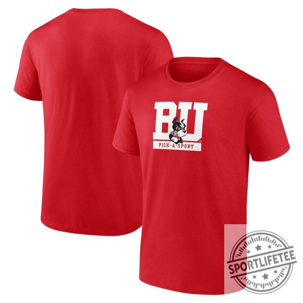 Boston University Authentic Pickasport Tshirt sportlifetee 1