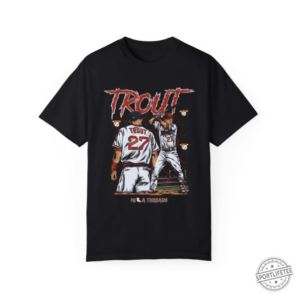 Mike Trout Graphic Shirt sportlifetee 1