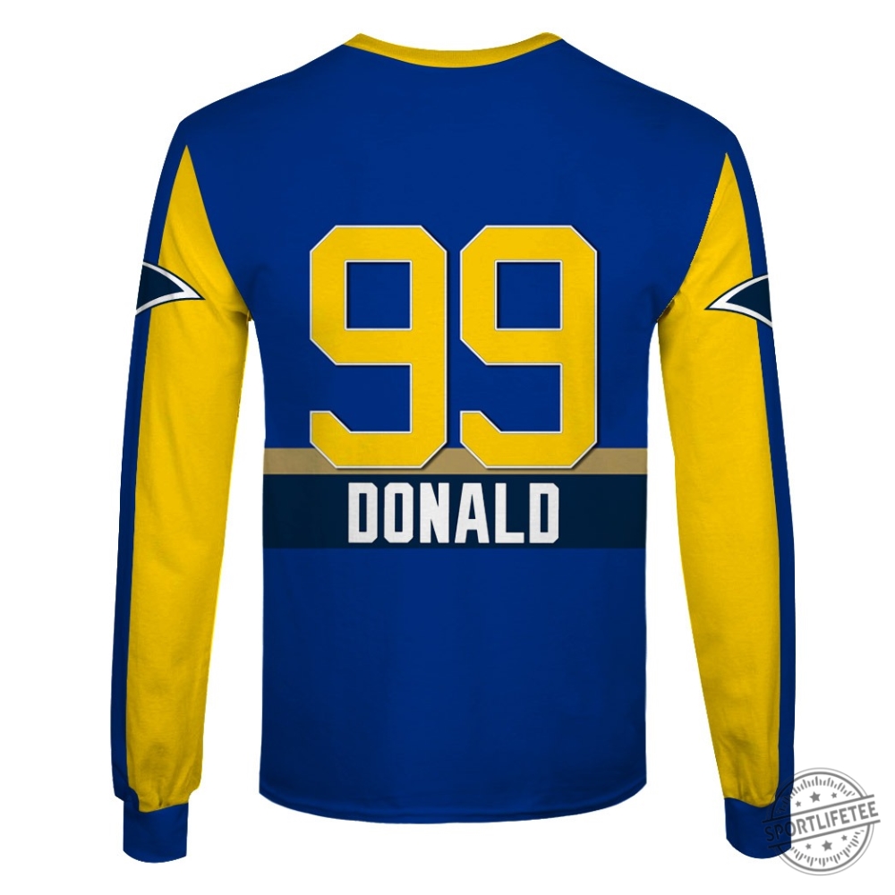 Aaron Donald Los Angeles Rams Nfl 3D Apparel Shirt 7 Aaron Donald Los Angeles Rams Nfl 3D Apparel Shirt