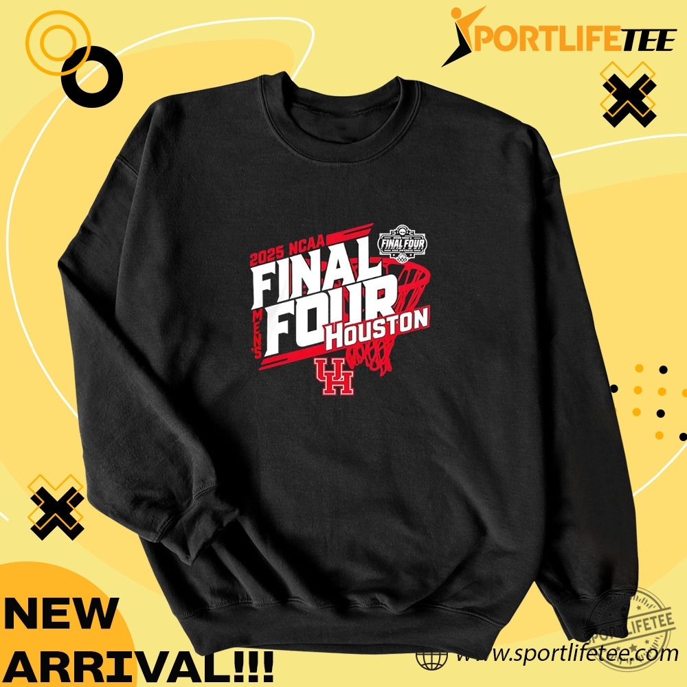 Houston Cougars Ncaa Mens Final Four Basketball 2025 Shirt 6 Houston Cougars Ncaa Mens Final Four Basketball 2025 Shirt sportlifetee 3