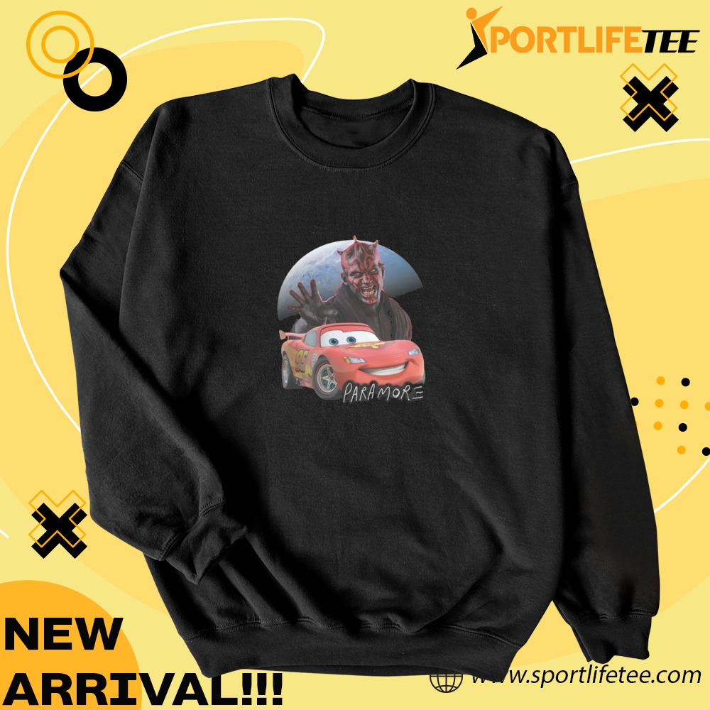 Darth Maul Lightning Mcqueen Shirt 4 Darth Maul Lightning McQueen Shirt