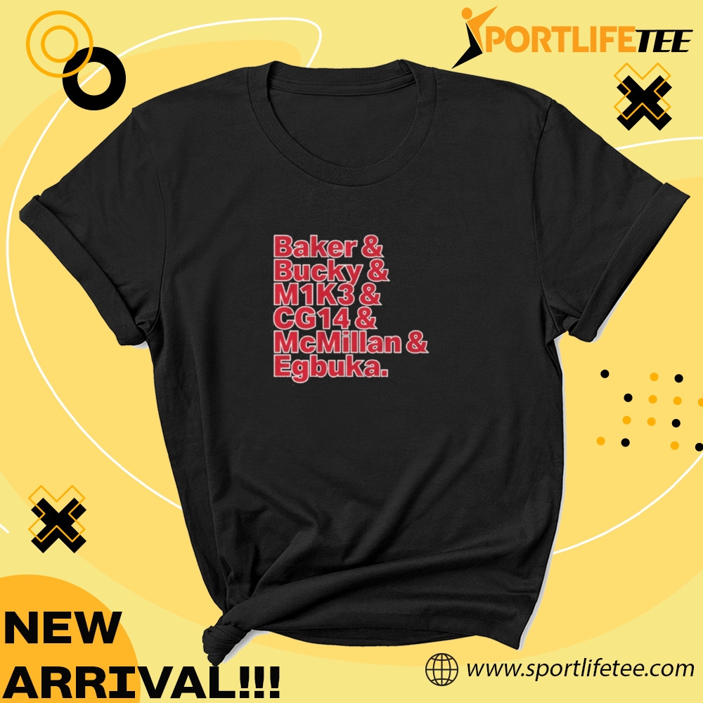 Official Tampa Bay Buccaneers Baker Bucky M1k3 Cg14 Mcmillan Egbuka Shirt 5 Official Tampa Bay Buccaneers Baker & Bucky & M1K3 & CG14 & McMillan & Egbuka Shirt