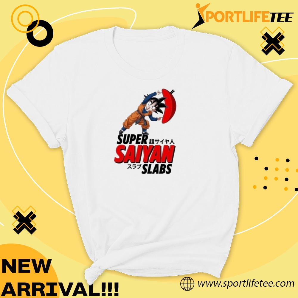 Official Dragon Ball Super Saiyan Slabs Shirt 7 Official Dragon Ball Super Saiyan Slabs Shirt