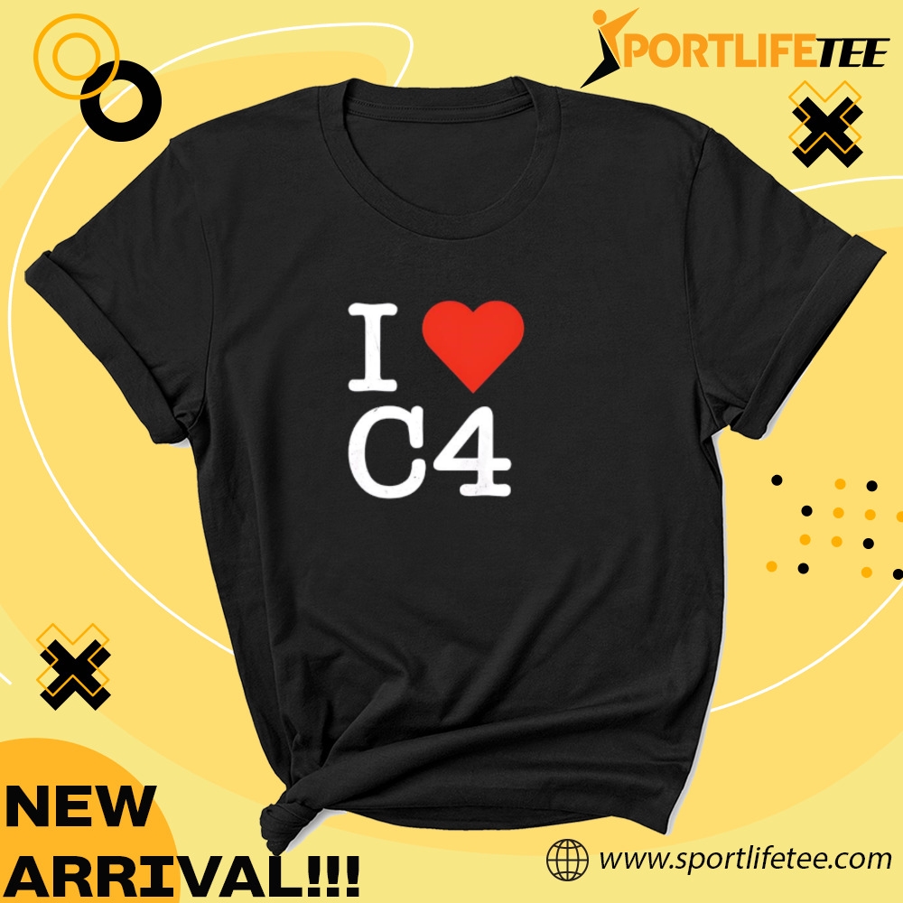 Joey Jones I Love C4 Shirt 5 Joey Jones I Love C4 Shirt