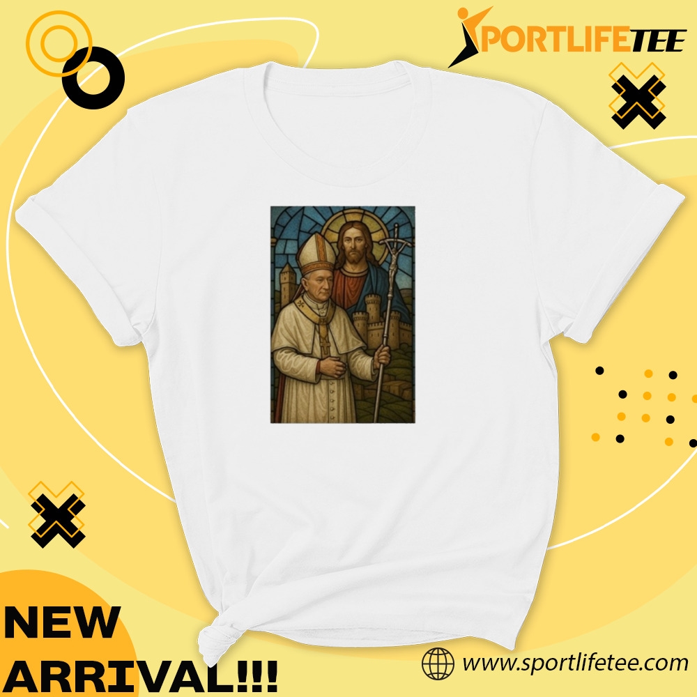 Official Pope Francis Pietro Parolin Stained Glass Style Shirt 7 Official Pope Francis Pietro Parolin Stained Glass Style Shirt