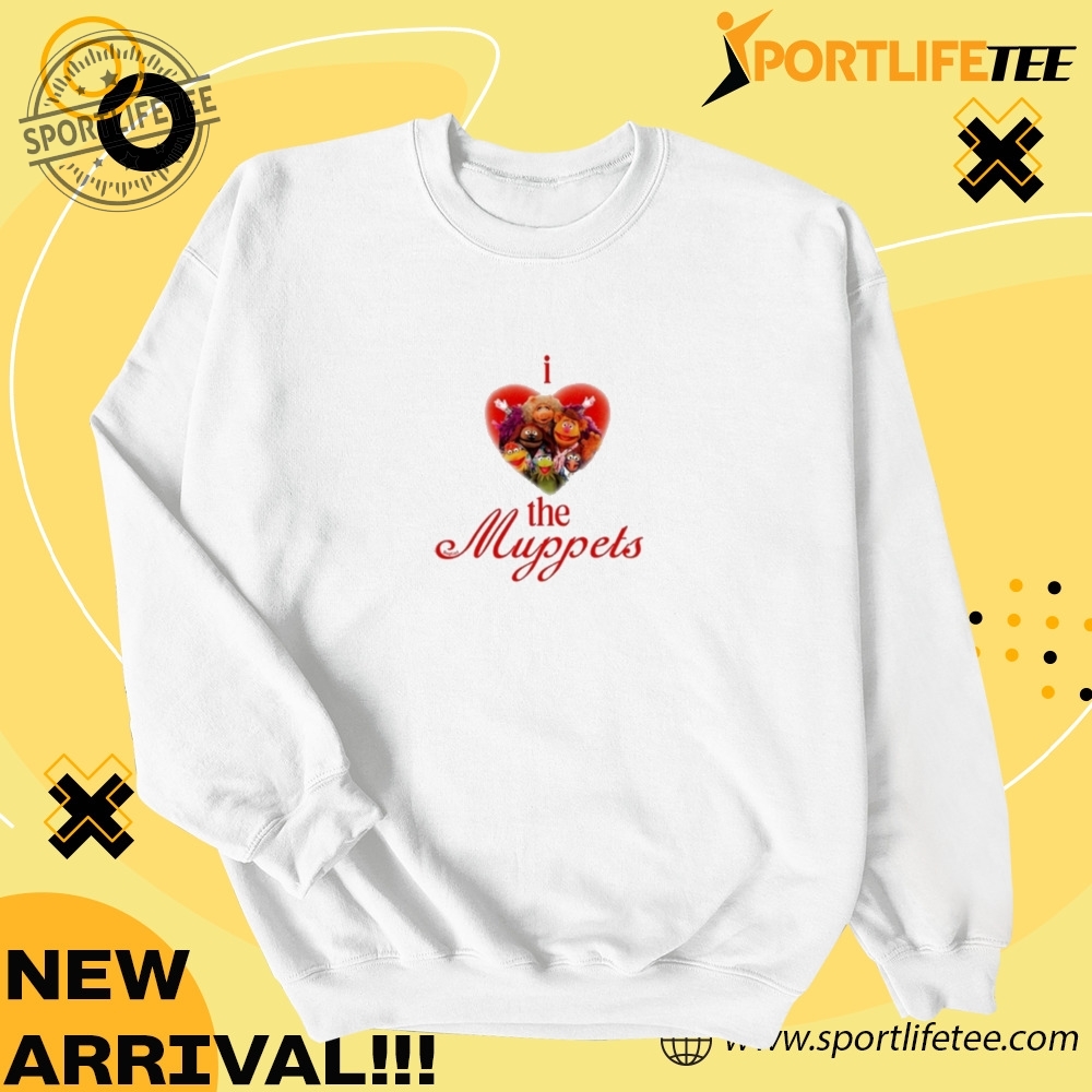 Official I Love The Muppets Shirt 4 Official I Love The Muppets Shirt