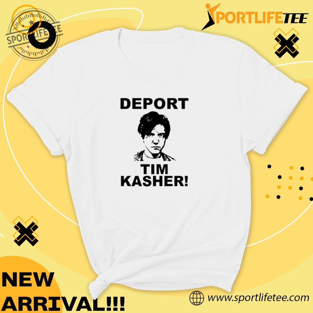 The Cursive X Nilc Deport Tim Kasher Tshirt 5 The Cursive X Nilc Deport Tim Kasher T-Shirt