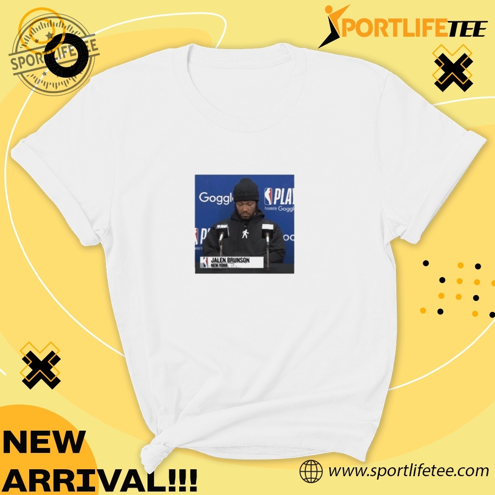 Press Conference Jalen Brunson Shirt 3 Press Conference Jalen Brunson Shirt