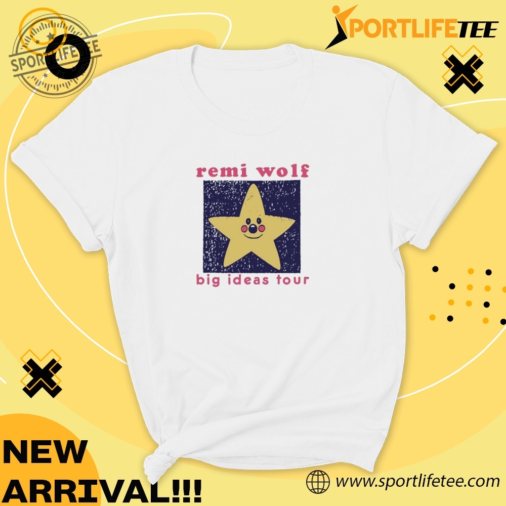 Remi Wolf Big Ideas Starlet Tour Shirt 5 Remi Wolf Big Ideas Starlet Tour Shirt
