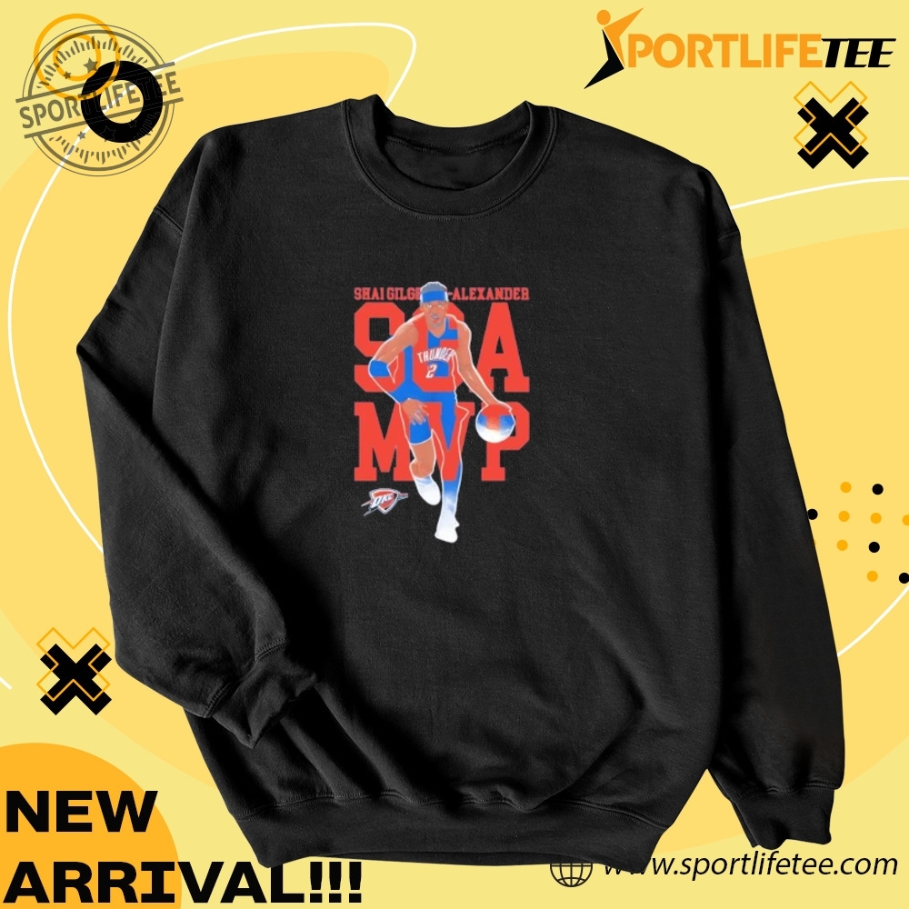 Official Shai Gilgeousalexander Sga Mvp Okc 2025 Shirt 4 Official Shai Gilgeous-Alexander SGA MVP OKC 2025 Shirt