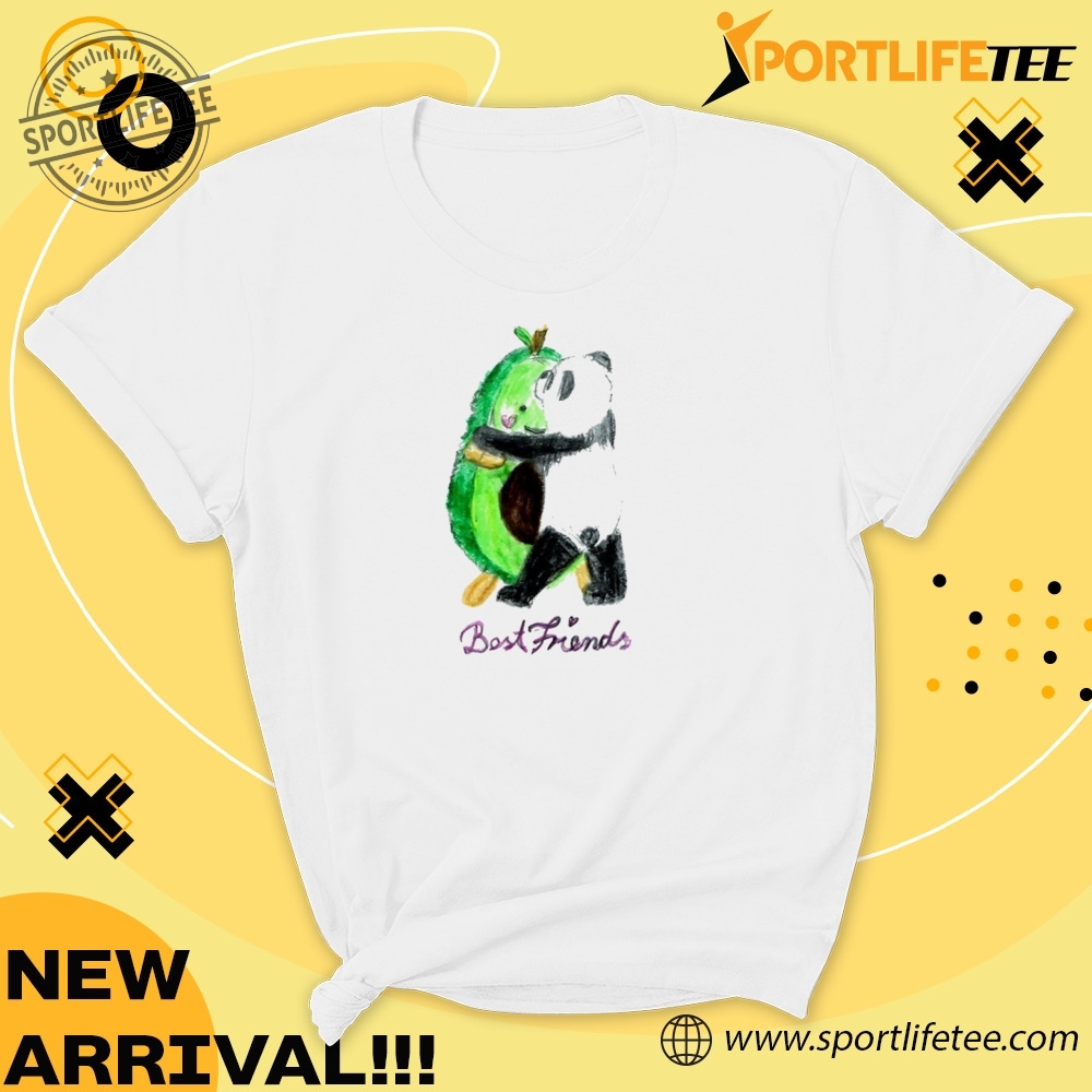 An Avocado And A Panda Hug Each Other Sweetly Shirt 5 An avocado and a panda hug each other sweetly Shirt