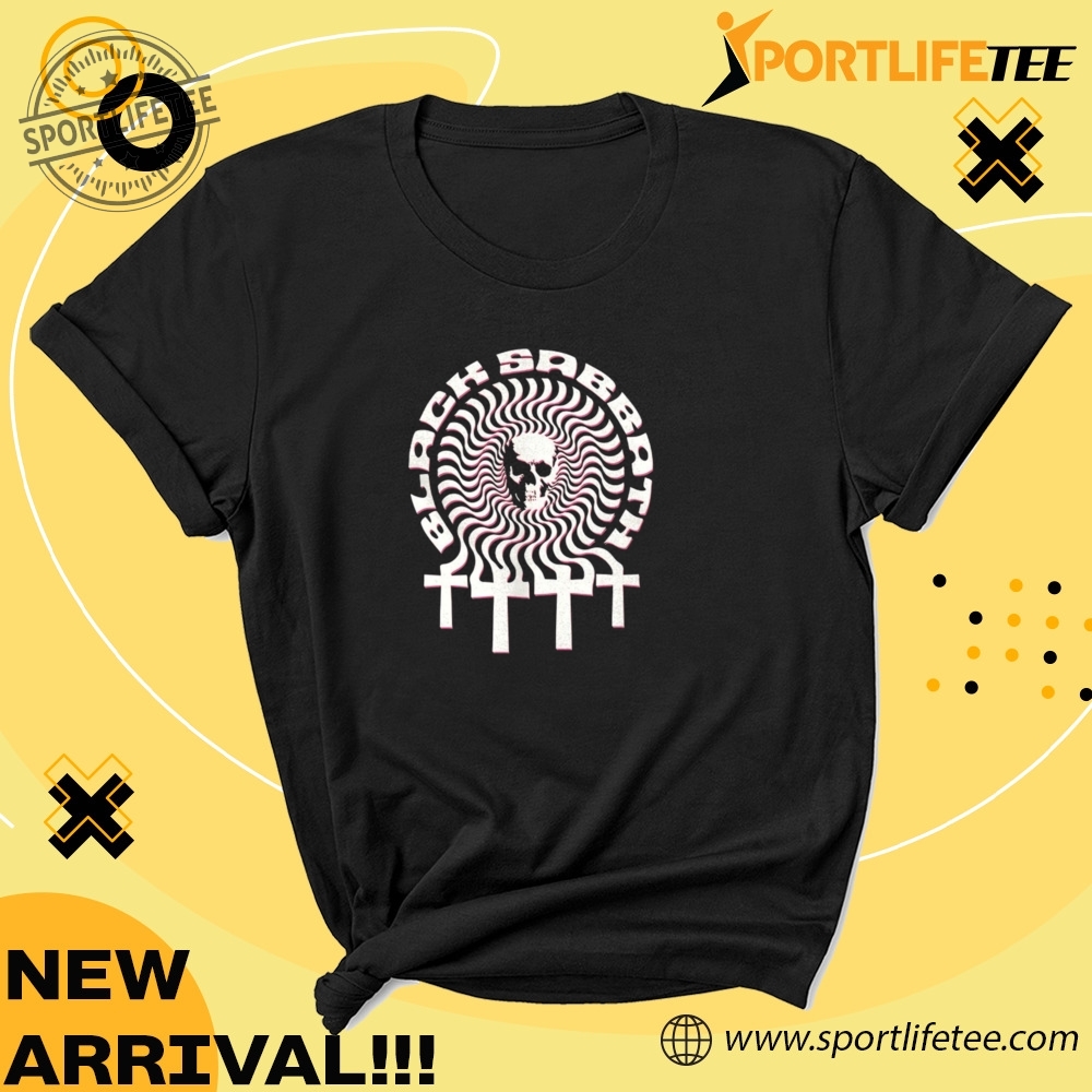 Black Sabbath Hypnotic Skull Shirt 4 Black Sabbath Hypnotic Skull Shirt