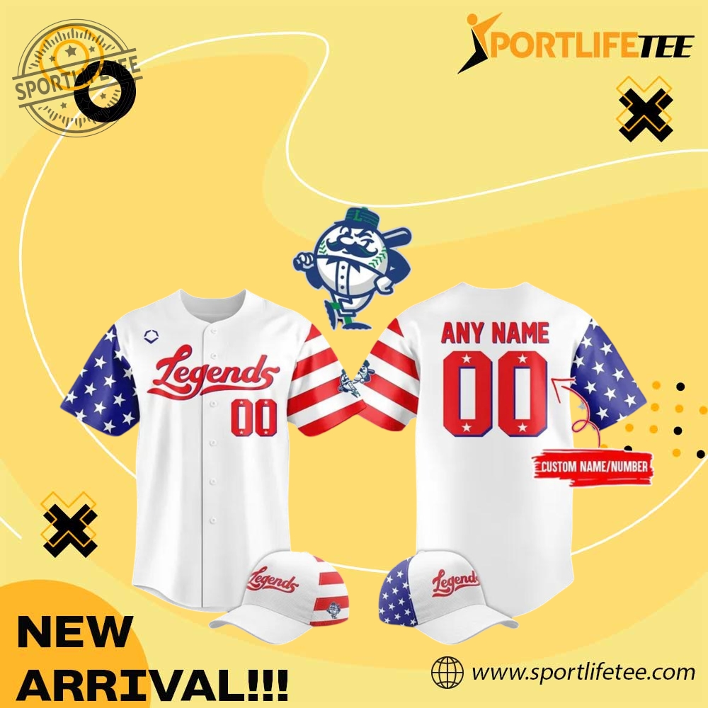 Lexington Legends Military Appreciation Night Special Edition Baseball Jersey sportlifetee 1