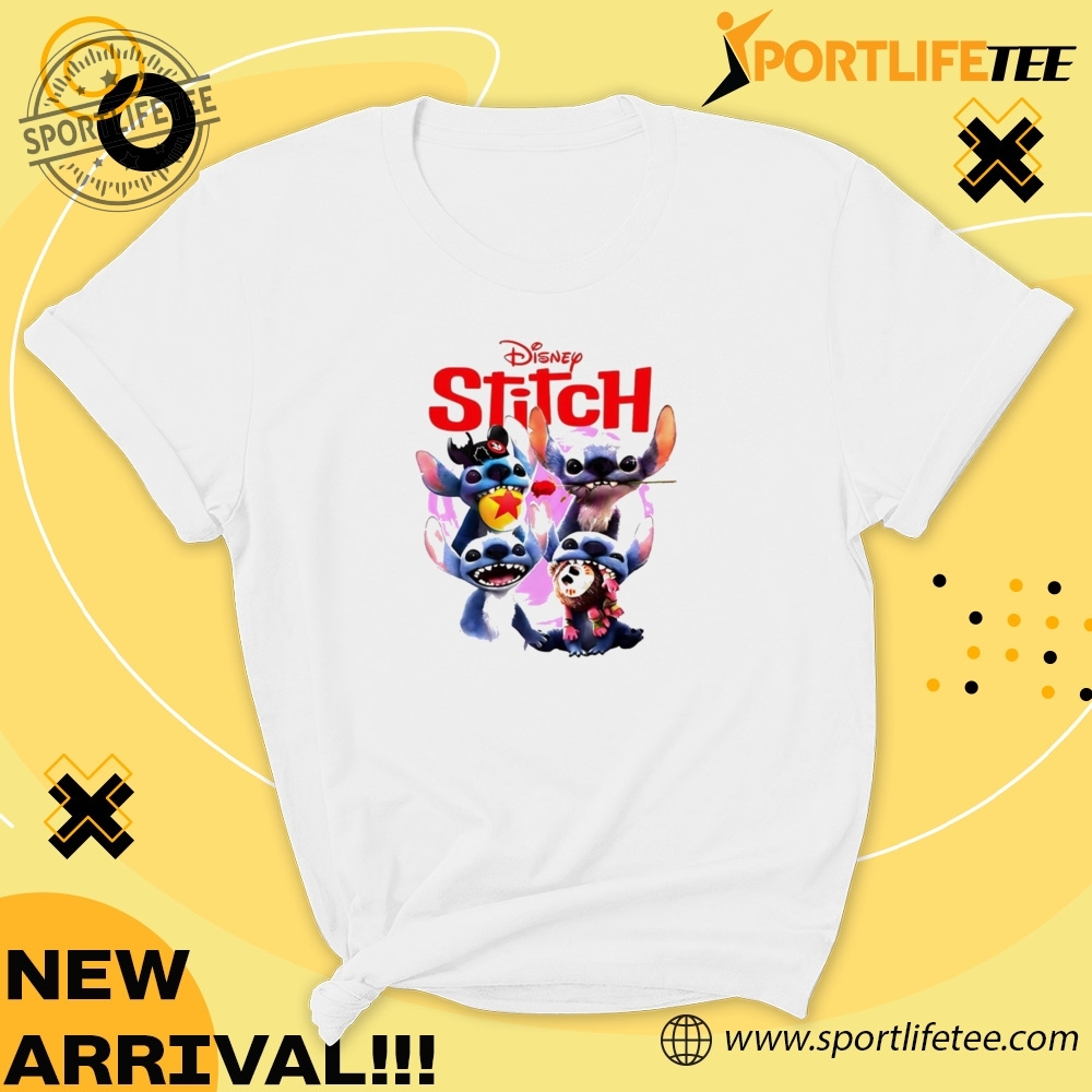 Stitch Disney Cartoon Shirt 4 Stitch Disney cartoon Shirt