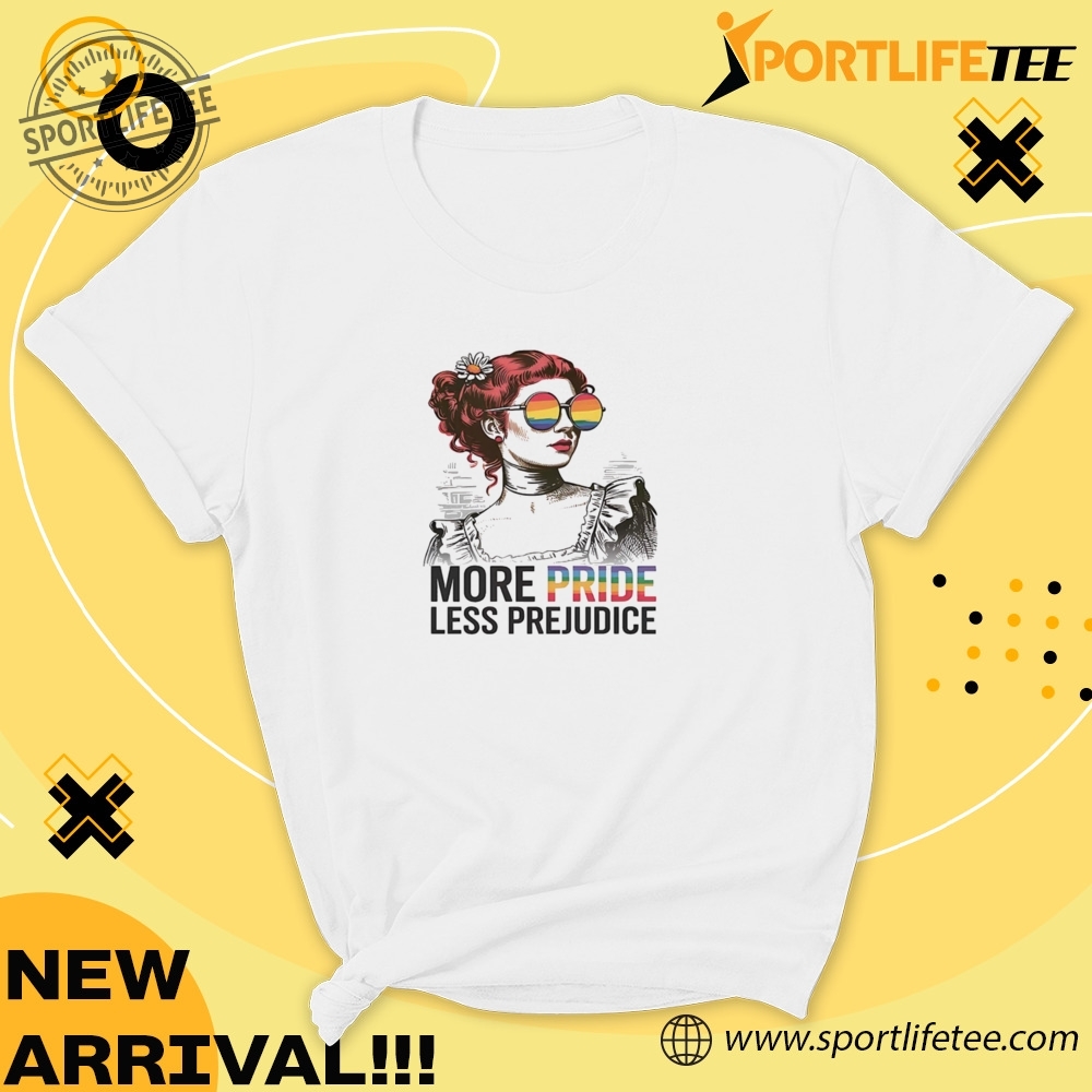 More Pride Less Prejudice Lgbt Shirt 5 More pride less prejudice LGBT Shirt