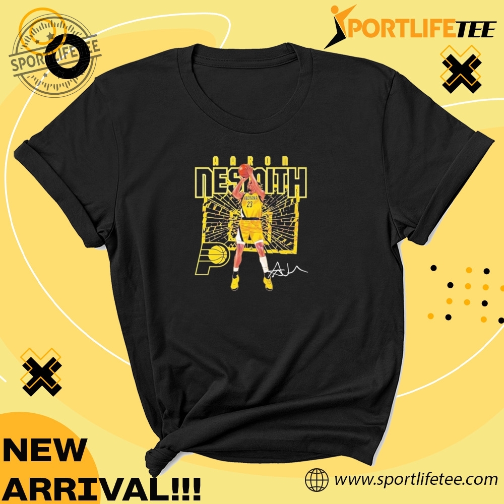 Official Aaron Nesmith Indiana Pacers Post Moves Signature Shattered Court Basketball Shirt 5 Official Aaron Nesmith Indiana Pacers Post Moves Signature Shattered Court Basketball Shirt