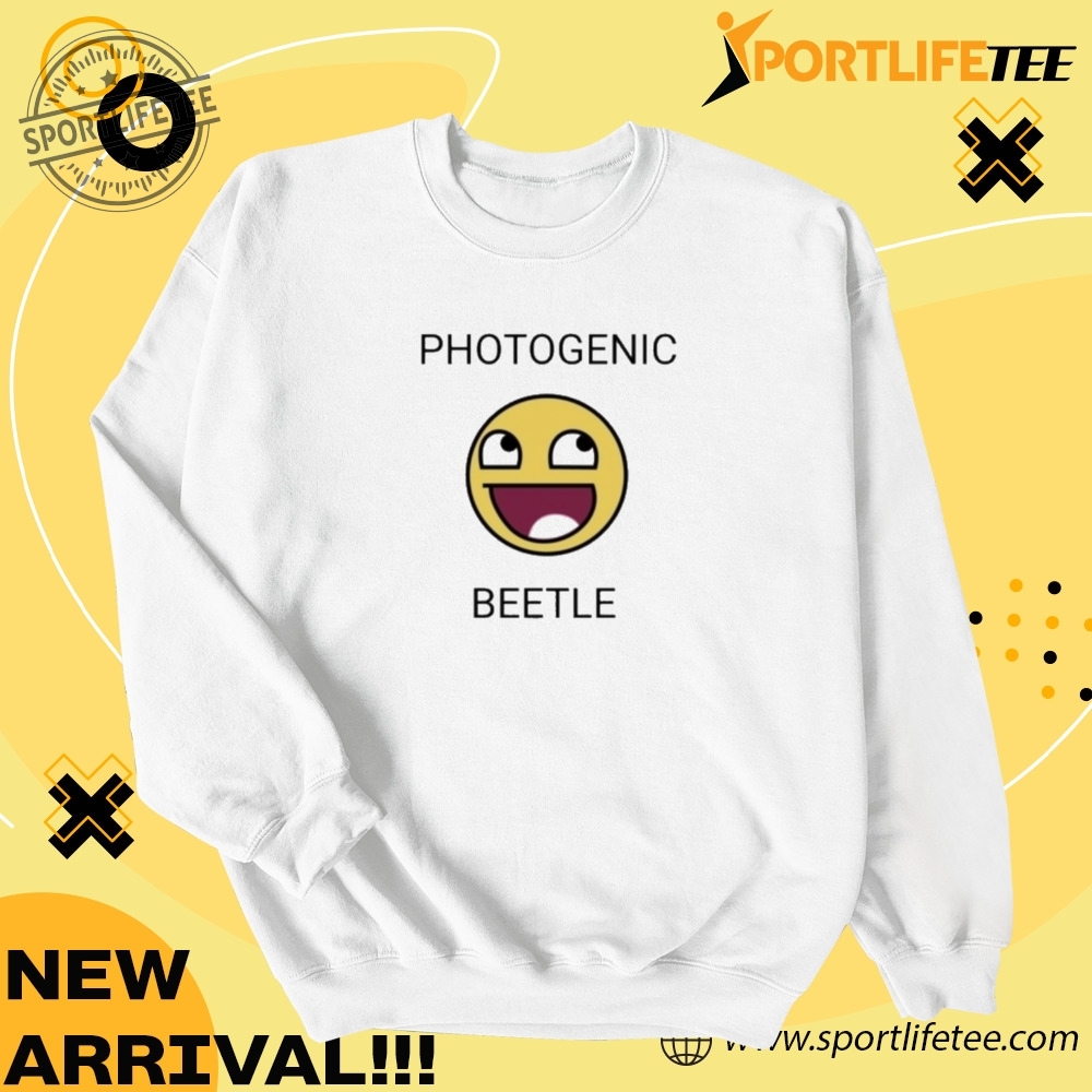 Official Face Smiley Meme Photogenic Beetle Shirt 4 Official Face Smiley Meme Photogenic Beetle Shirt