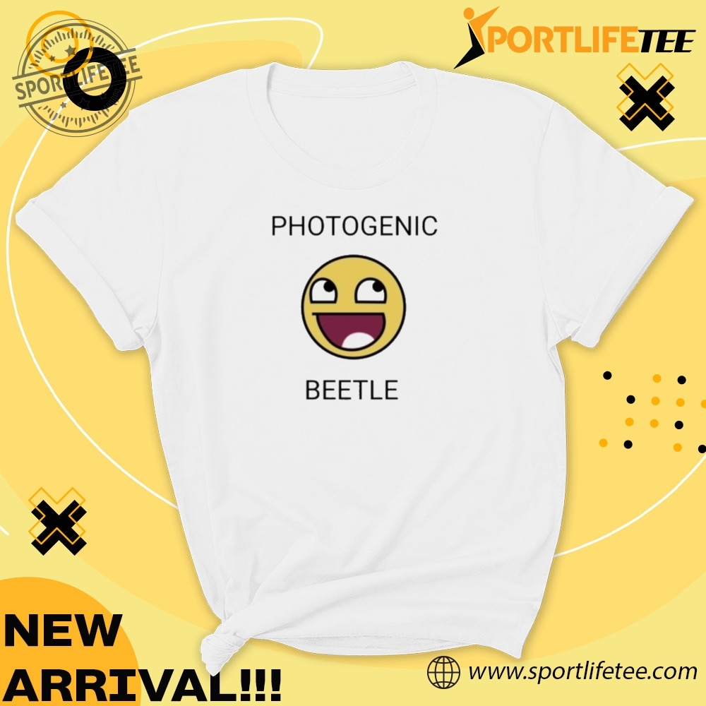 Official Face Smiley Meme Photogenic Beetle Shirt 5 Official Face Smiley Meme Photogenic Beetle Shirt
