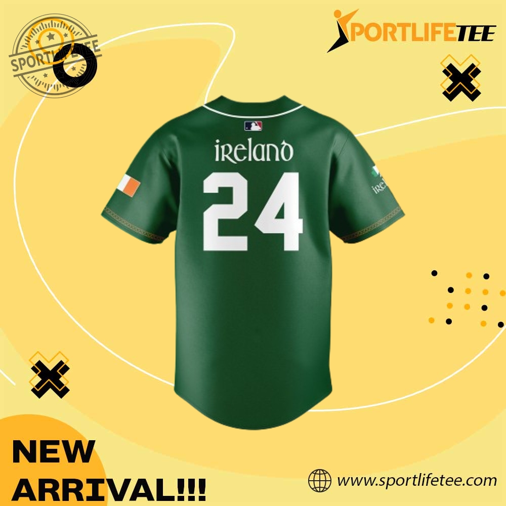 Detroit Tigers Irish Heritage Month 2024 Baseball Jersey 3 Detroit Tigers Irish Heritage Month 2024 Baseball Jersey