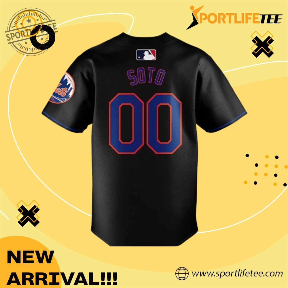 New York Mets Juan Soto Baseball Jersey Outfit Custom Name 3 New York Mets Juan Soto Baseball Jersey Outfit – Custom Name