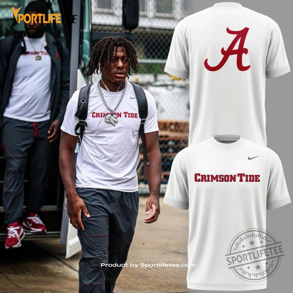 Alabama Crimson Tide Primetime Kinetic Shirt Edition 1 Alabama Crimson Tide Primetime Kinetic Shirt Edition premium breathable shirt and sports jersey for men and women streetwear style